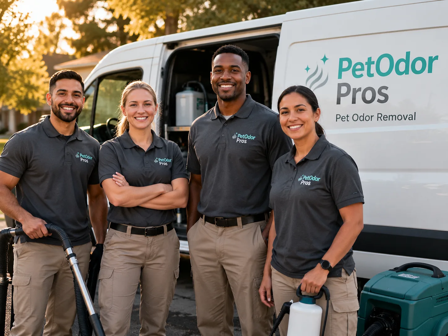 Pet Odor Removal team serving Wickett, TX